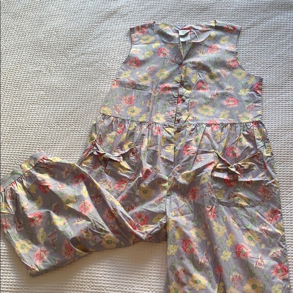 VINTAGE Laura Ashley Floral Jumpsuit
